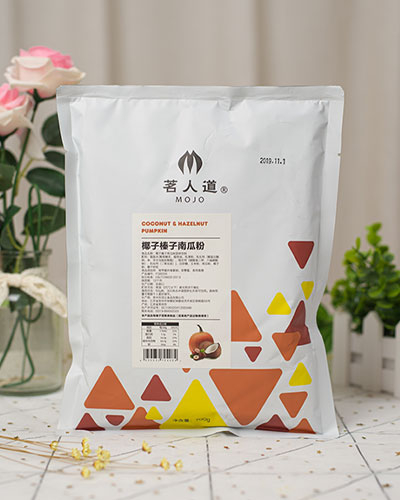 椰子榛子南瓜米浆