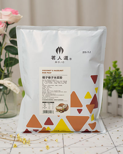 椰子榛子米浆
