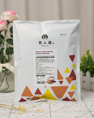 山核桃紫薯燕麦米浆粉