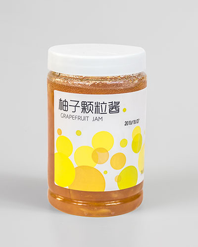 柚子颗粒酱