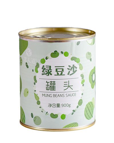 绿豆沙罐头