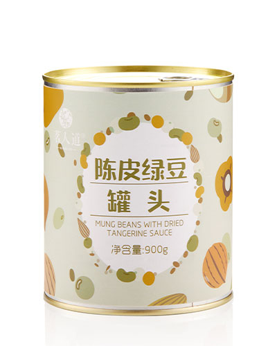陈皮绿豆罐头