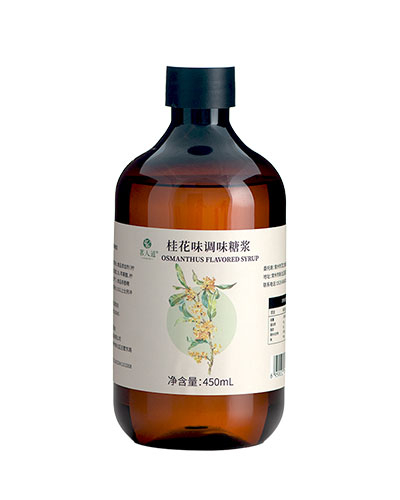 桂花调味糖浆